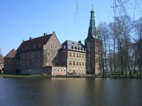 Raesfeld : Schloss Raesfeld, Oberburg von Westen